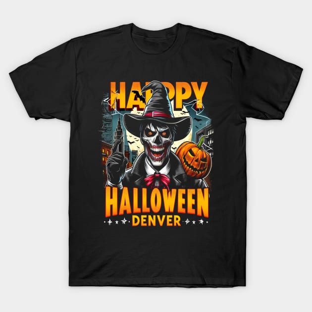 Denver Halloween T-Shirt by Americansports